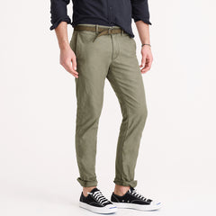 Textured Cotton Chino in 484 Fit